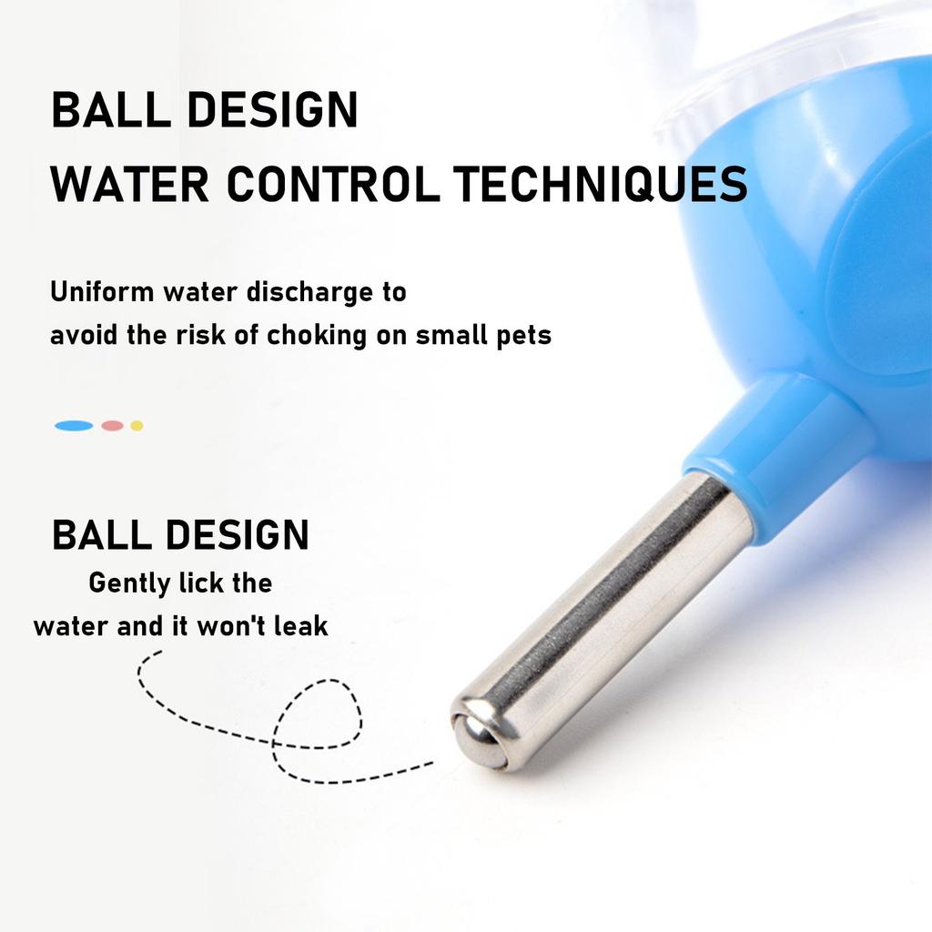 Поилка для хомяка - предмет первой необходимости для мелких животных, 80 мл