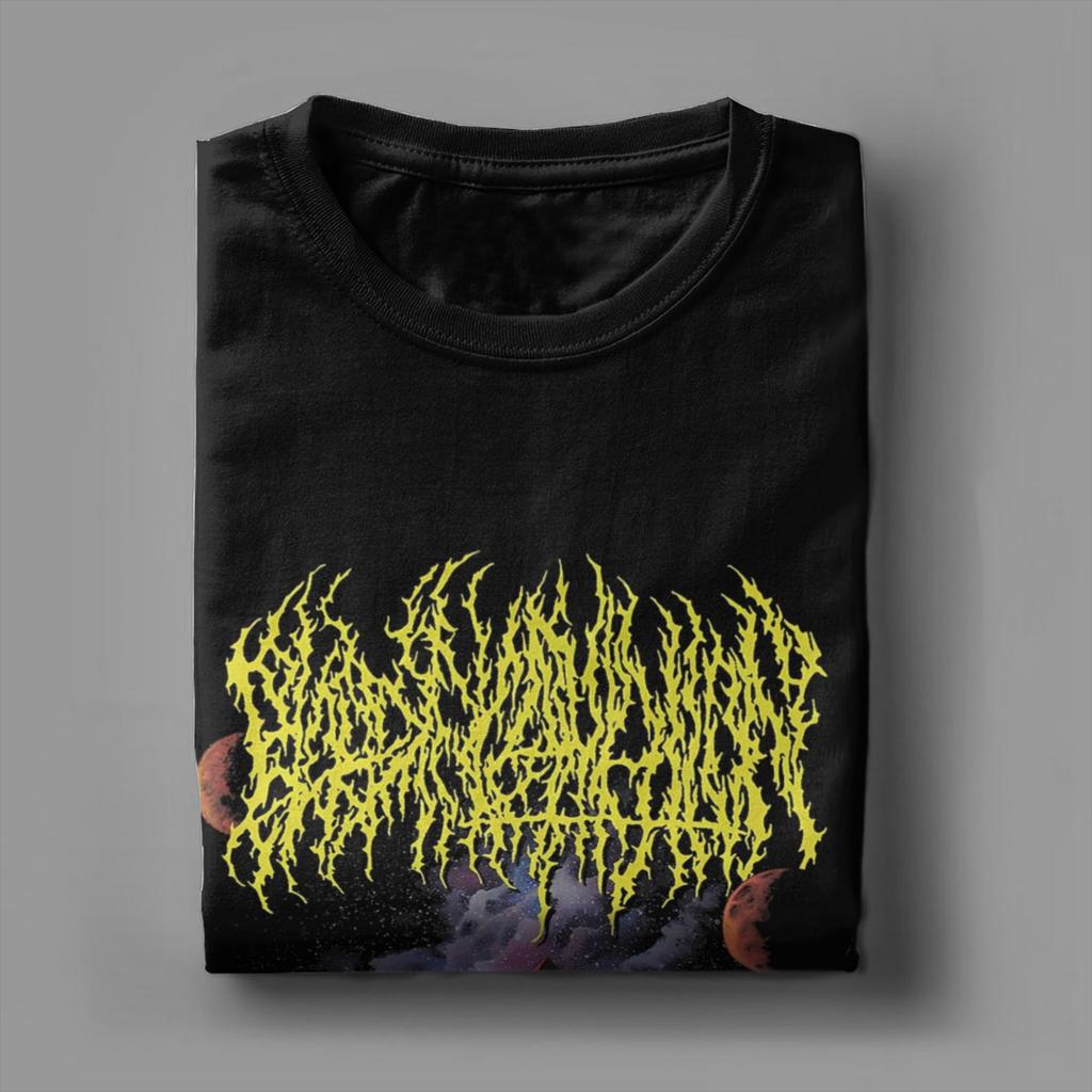 Повседневные футболки с пирамидой Blood Incantation для мужчин, с круглым вырезом, из чистого хлопка, с коротким рукавом, летние топы