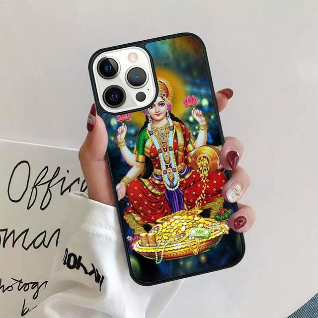 Lakshmi Phone Case Cover For iPhone 17 Air 15 16 14 13 12 Pro Max 11 Pro Max Plus Coque Shell