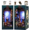 CRESYMME Miniature House Dollhouse Book Nook Kit, Wooden DIY 3D Hobby Handmade (Mysterious Shadows Under the Sea)