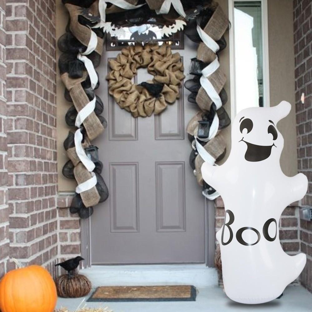 Pumpkin Ghost Stand Up Ghost Inflatable Model Halloween Balloons  Door Room Decoration