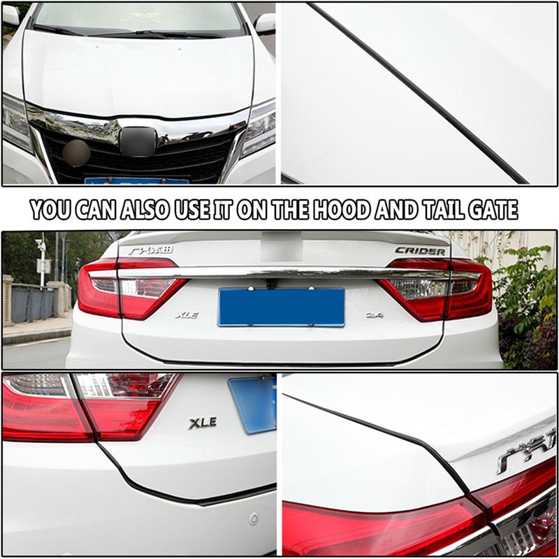 5 Meter Car Door Protector U Shape Universal Auto Door Edge Guards Rubber Trim Sealing Anti Scratch Protection Seal Strip Cover