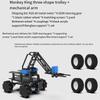Acrylic 4WD Robot Car Motor Ackerman Omnidirectional Tracking Chassis  For Arduino STM32 ESP32 Programmable Robot Car DIY Kit