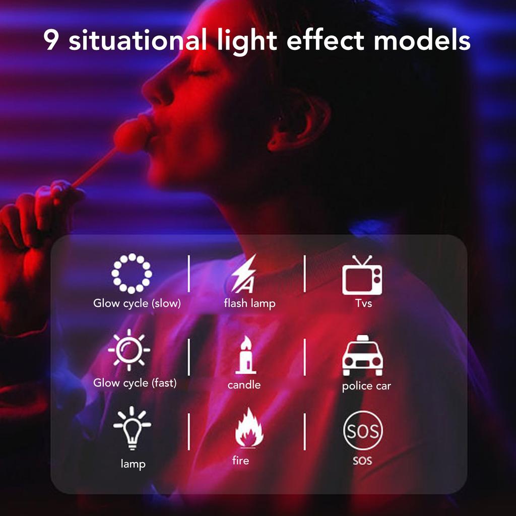 RGB Video Lights Full Color Portable Photography Light with 1200mAh Rechargeable CRI 95 3000‑9000K Dimmable 3 Lighting Mode