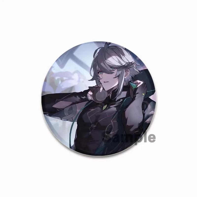 32/44/58 мм значок Genshin Impact, броши ручной работы на одежду, рюкзак, аксессуары для косплея, брошь Alhaitham, мультяшные значки на лацкан, подарки