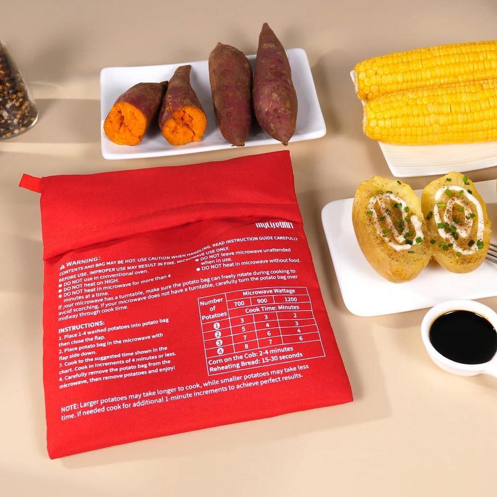 Пакет для быстрого разогрева в микроволновке «Сладкий картофель и кукуруза»