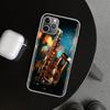 Music Saxophone Instrument Phone Case Cover for iPhone 11 12 13 Mini 14 15 Plus 16 Pro Max 17 Air 7 8 + SE Art Customized Fundas