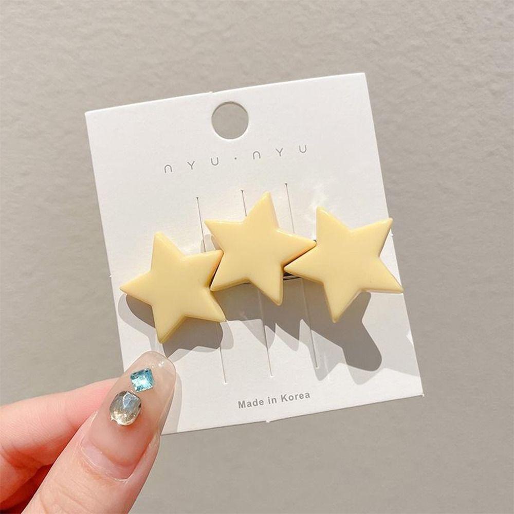Заколка для волос Sweet Star, заколка из сплава, милая заколка для волос Y2K для девочек