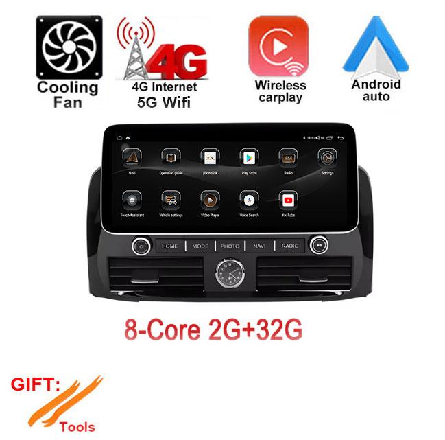 Для Toyota Prado 2004-2009 Carplay Android 14 Автомобильный Радио Мультимедиа Видео Плеер Навигация Головное Устройство Стерео 2Din Аудио