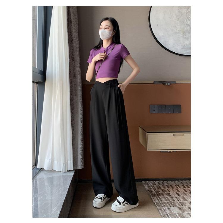 Стильные и удобные льняные широкие женские брюки с высокой талией, идеальные для лета