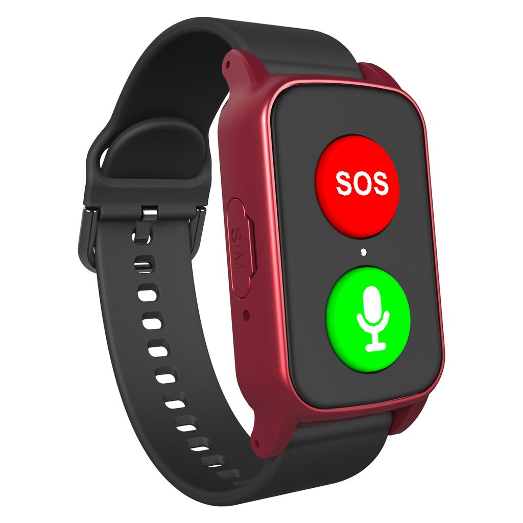 New Arrival Manufacturer Custom Wearable Seniors SOS Emergency 4G Smartwatch SIM Card GPS Tracker Fall Detection IP67 Waterproof