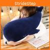 Plush Whale Blue Toy Marine Animal Stuffed Doll Bedroom Decoration Kids Gift