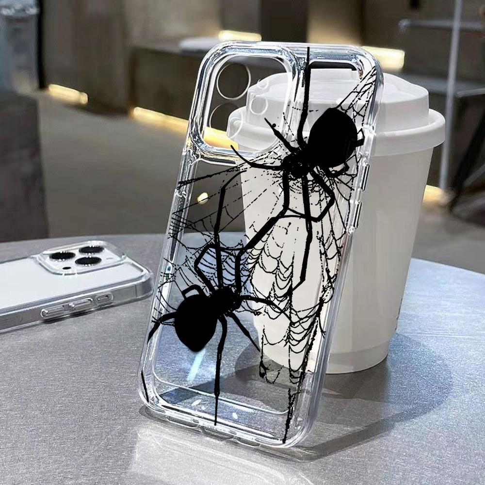 Чехол для телефона с рисунком паука для iPhone 11 Cases iPhone 11 13 15 Pro Max 14 Plus 12 XR X Xs 7 8 15pro 13pro Силиконовые чехлы