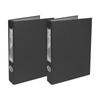 Tukobi Dono D-ring Binder 3-hole A4 3cm, Black, 2 Pcs.