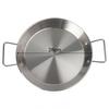 Paella Cooking Pot Stainless Steel Pot Ergonomic Handles High Temperature Safe