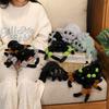 Black Spider Doll Plush Toy Crawling Spider Doll Bag Keychain Pendant Tricky Ragdoll