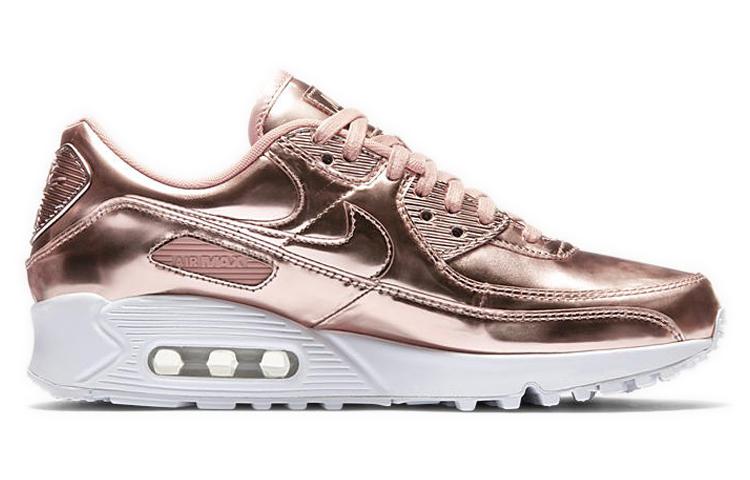 Nike Air Max 90 Металлический Розовое Золото 2020 Женские CQ6639-600