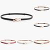 Alloy Womens Heart Waist Belt With Adjustable Pu Leather For Casual Office Looks
