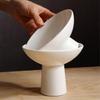 LISM Ceramic Palace Style High-Footed Bowl