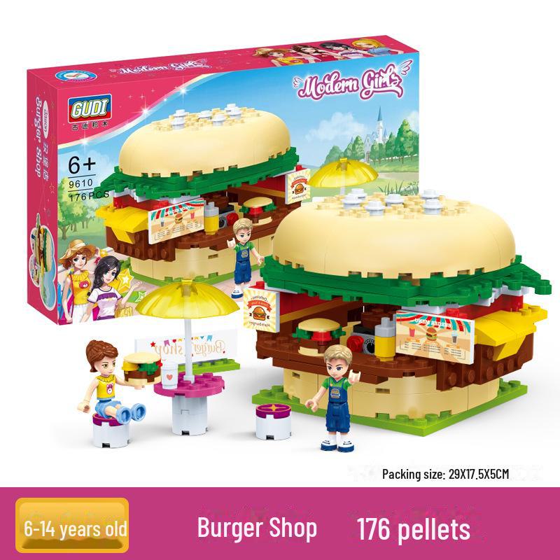 Совместимо с Лего: Goody 9611 Princess Fantasy Castle Building Blocks - Головоломки для девочек