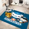 1pc The Octonauts7 Print Area Rug - Soft, Washable Non-Slip Indoor Mat, Living Room, Home Office Decorative Rug,Office Decorative