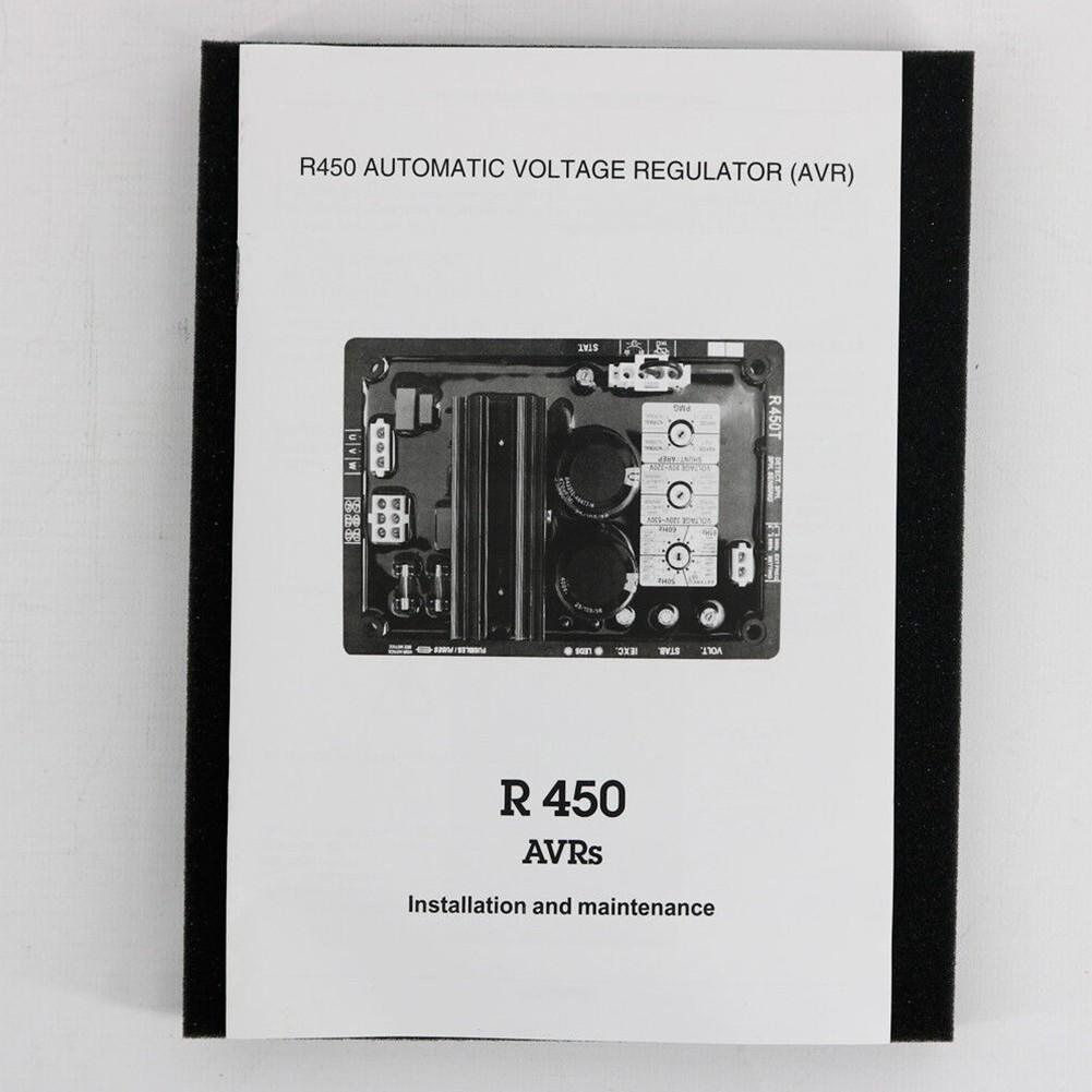 Новый автоматический регулятор напряжения AVR R450 для генератора Leroy Somer Genset