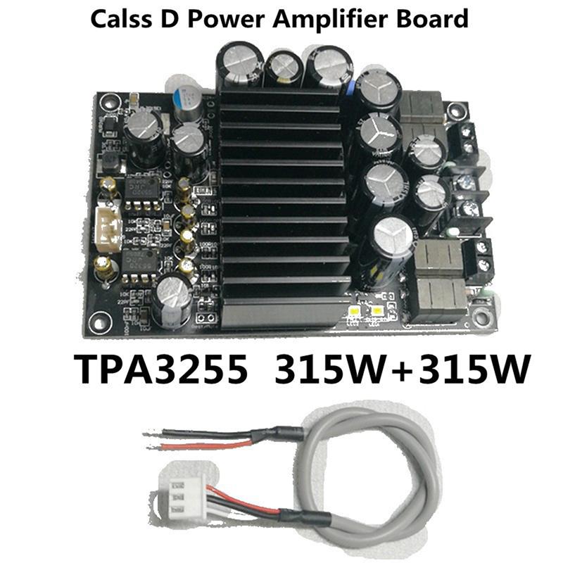 Tpa3255 Digital 2.0 Channel 600W Audio Power Amplifier Board Hifi Stereo 300W*2