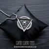 RUI RUI YU Eye of Providence Freemason Evil Eye Necklace In Stainless Steel Talisman Sign Medallion Gifts
