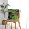 The Little Mole and Friends Pillow Cover  Funny Pillow Case For Sofa Bedroom Home Decor Soft Pillowcases Gift