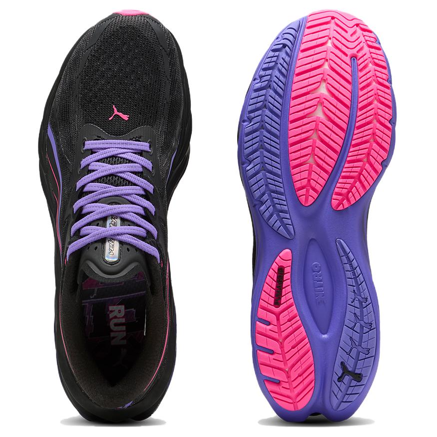 Puma Velocity Nitro 4 Digitokyo Unisex Sneakers Black Dark-Amethyst 311913-01