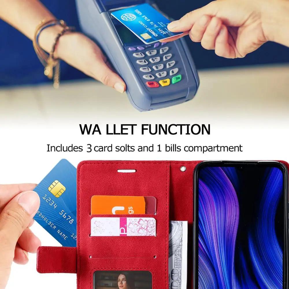 Кожаный чехол-книжка для Samsung Galaxy A13 A15 A16 A26 A36 A56 A14 A23 A24 A25 A33 A34 A35 A53 A54 A55 A73 Кошелек Чехол для телефона Сумки