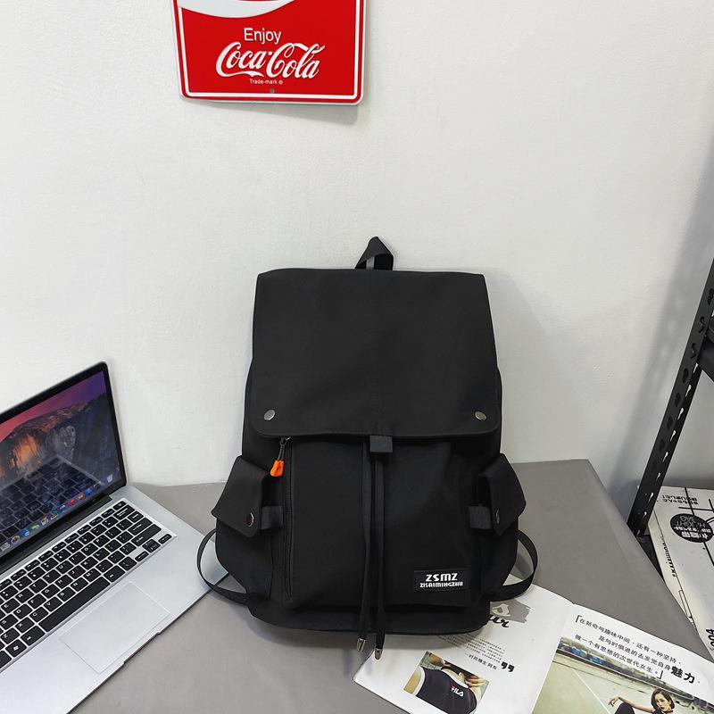 Мужской студенческий рюкзак, 16-дюймовый, большой вместимости, повседневная дорожная сумка для ноутбука