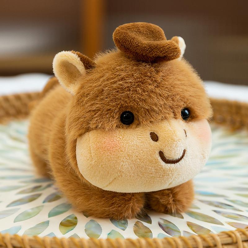 Short Plush Elephant Cat Bear Fox Refrigerator Magnet For Kitchen Decor And Gift