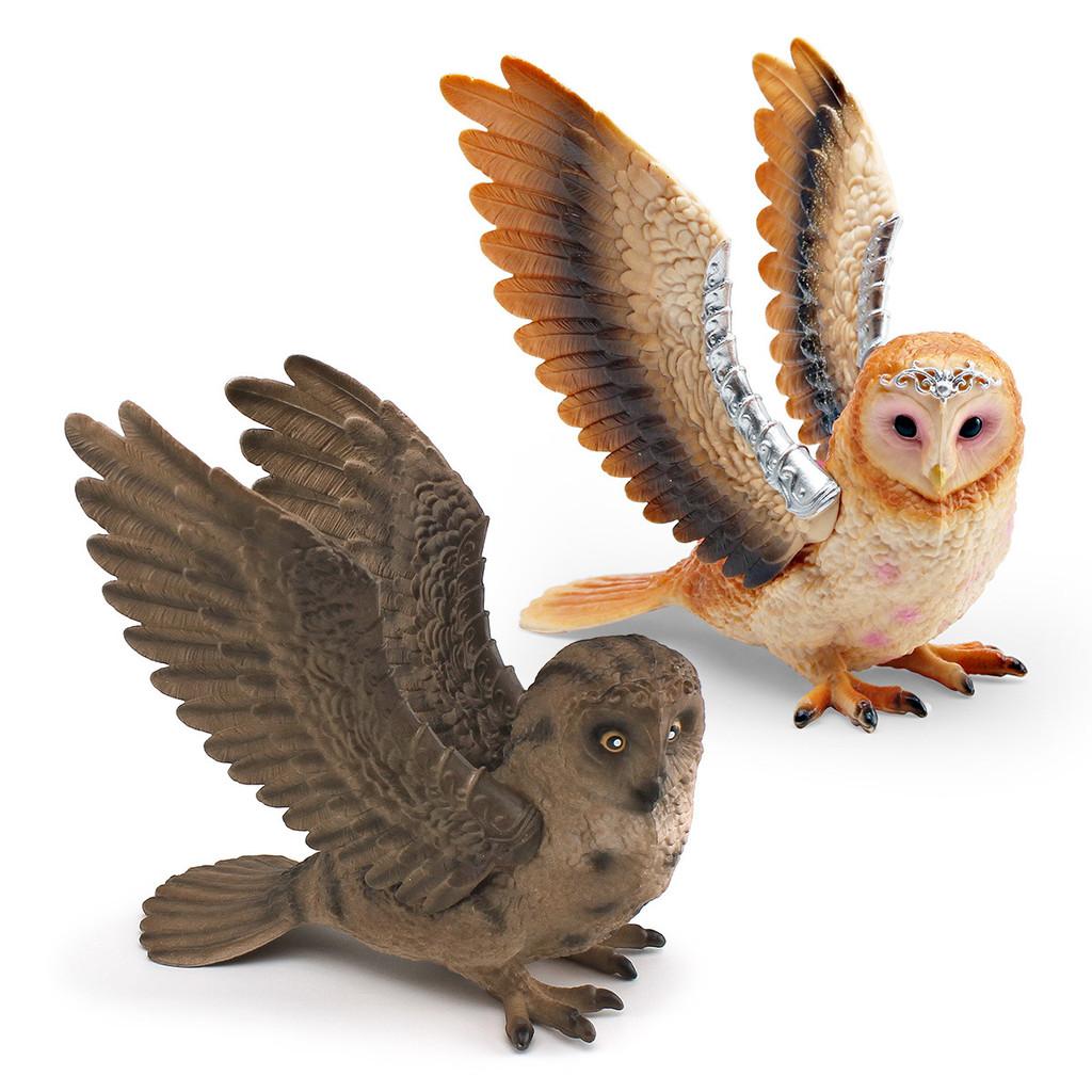 Realistic Owl Wildlife Animal Pvc Model For Kids Learning And Collecting