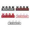 1Pc 3D Metal HOON Edition Logo Car Front Grille Badge Side Fender Rear Trunk Emblem Sticker Decal