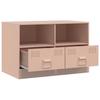 TV Cabinets 2 pcs Pink 67 x 39 x 44 cm Steel