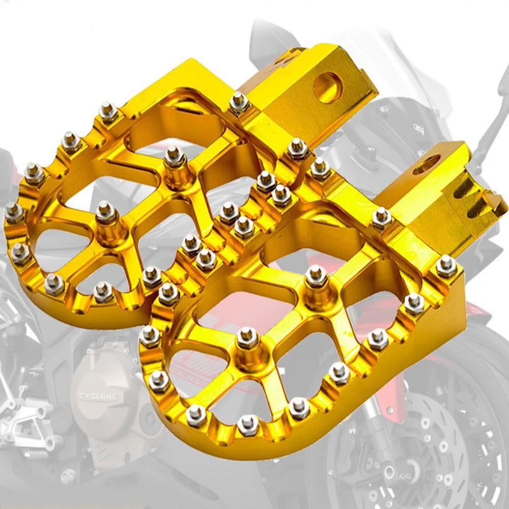 Durable Footpegs Rest Rest Pedal Pedal CNC Hot Dirt Bike Foot Pegs  Electric Dirt Bike