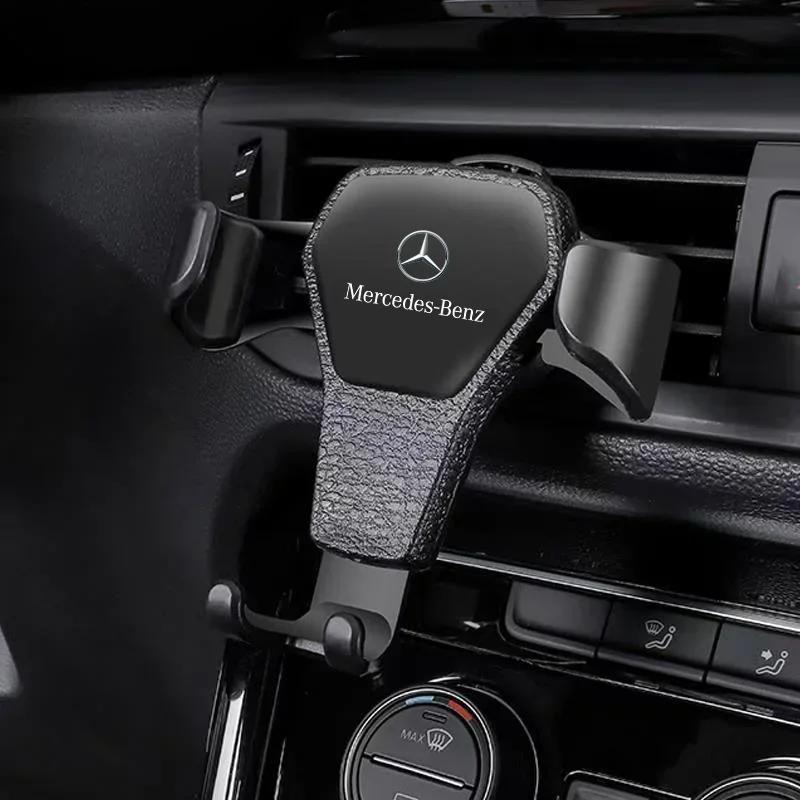 EJK4  2025 Hot For Benz Car Air Outlet Phone Holder Auto Handset Support Bracket For Mercedes benz AMG W204 W203 W205 W124 W221 W213 W