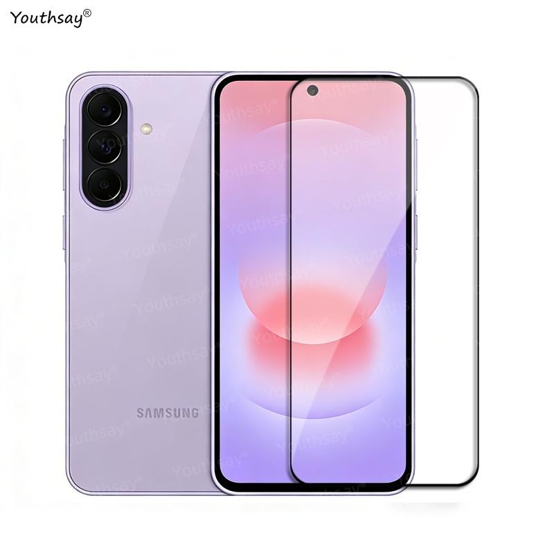 Стекло с полным покрытием 6-в-1 для Samsung Galaxy A37 Закаленное стекло Защитная пленка для экрана Samsung Galaxy A37 Телефонная пленка Samsung Galaxy A37