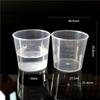 10Pcs Double-scale Medicine Measuring Cup Food-Grade Separating Cups DIY Cake Epoxy Resin Jewelry Making Tools