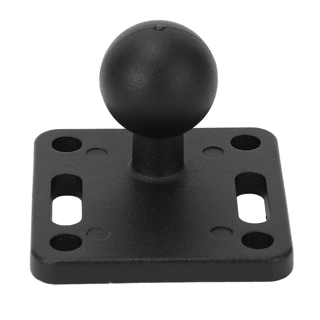 Ball Mount Base 1 Inch Rubber Ball Adapter Aluminum Alloy AMPS Square Plate for Boat Kayak Car