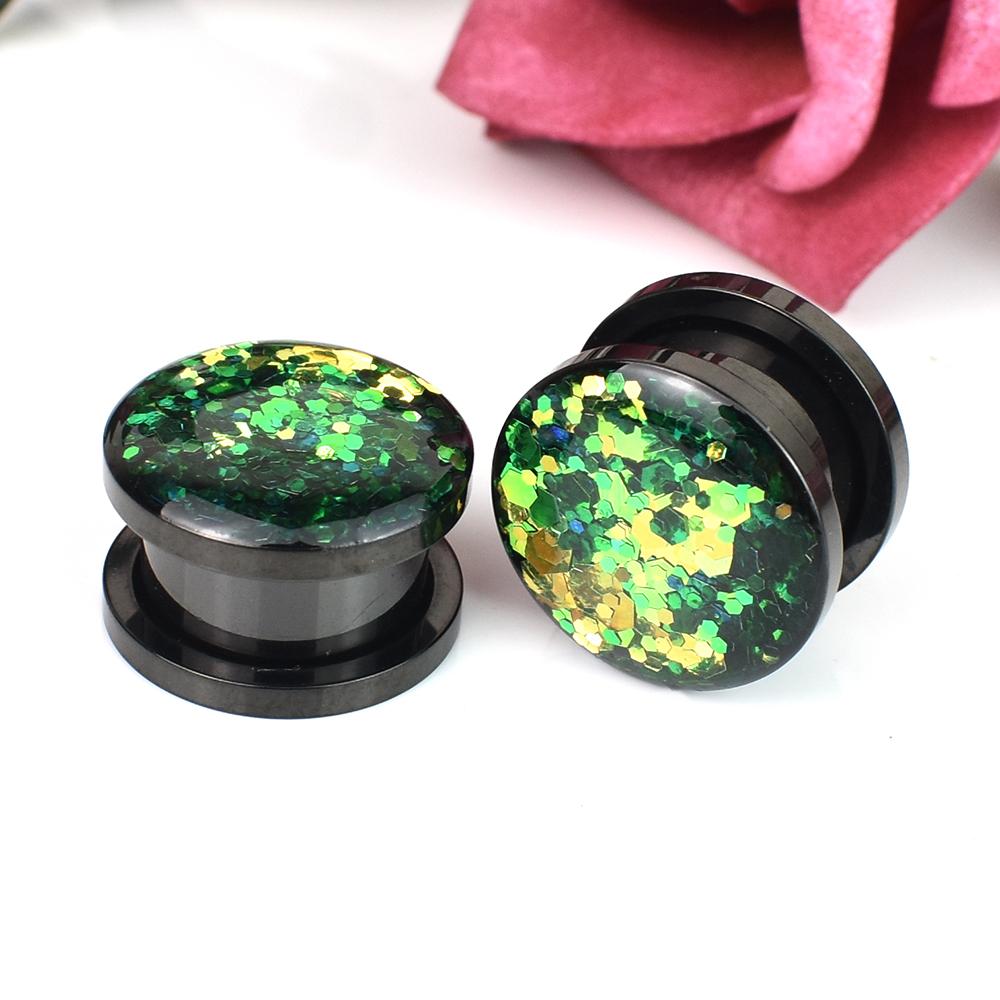 2 шт. 3-30 мм металлического цвета, ушные манометры, туннели и заглушки из нержавеющей стали, расширители ушей, шпильки, растягивающиеся ювелирные изделия для пирсинга