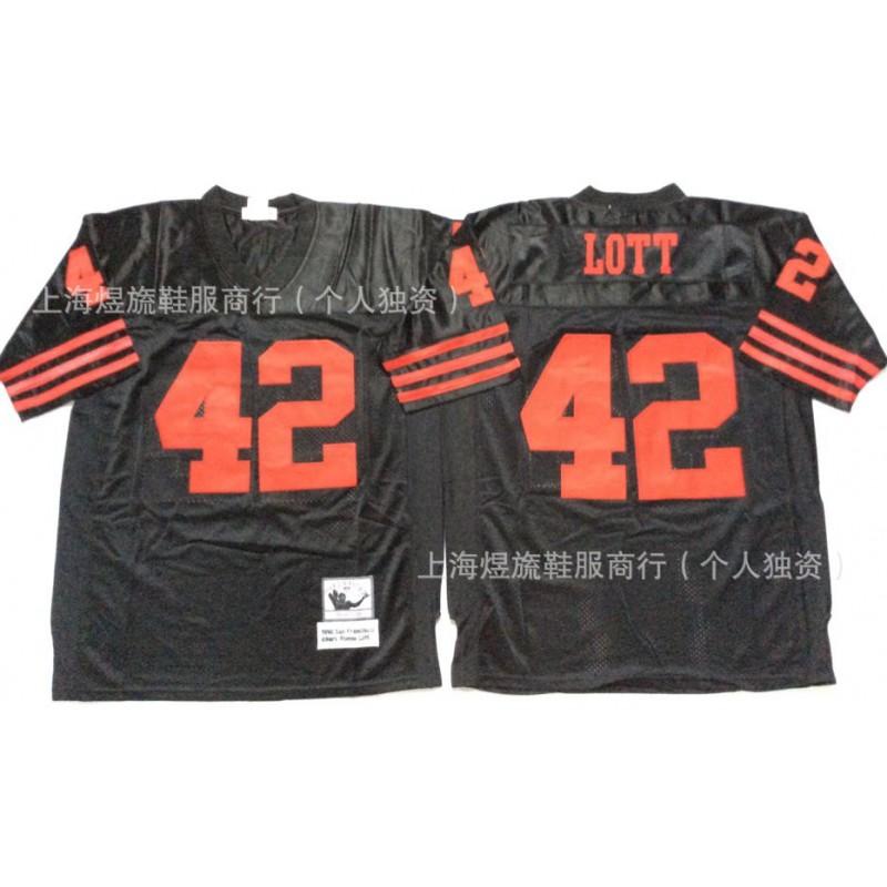 San Francisco 49ers Retro NFL Football Jersey Mens Fan Apparel Cotton Blend Sportswear Game Day Casual Wear