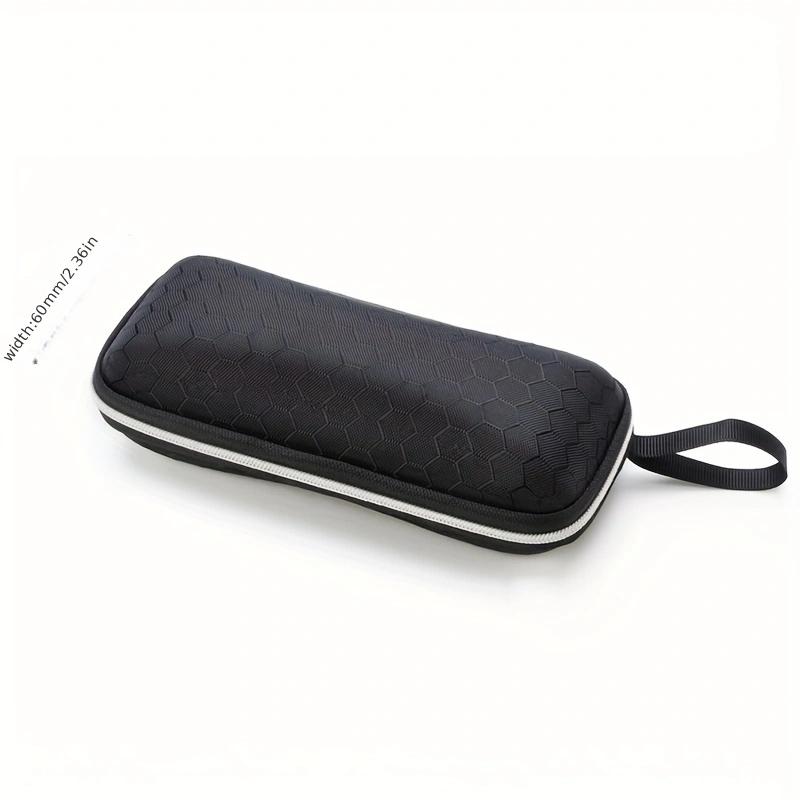 Модный футляр для очков на молнии, жесткий футляр для очков, портативная прямоугольная коробка, аксессуары для очков