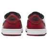 Air Jordan 1 Retro Low OG Black Toe Unisex Sneakers White Varsity-Red CZ0790-106