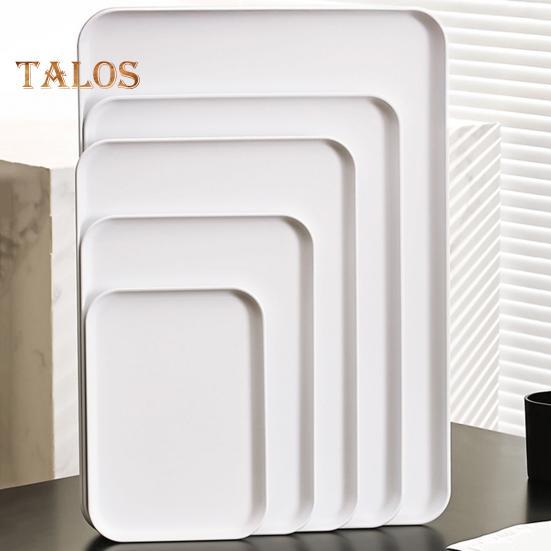 Поднос для сервировки, прямоугольные подносы для овощей и фруктов, для закусок, десертов, печенья, сыра, пластиковые подносы, большие подносы для еды без содержания бисфенола А, праздничные атрибуты