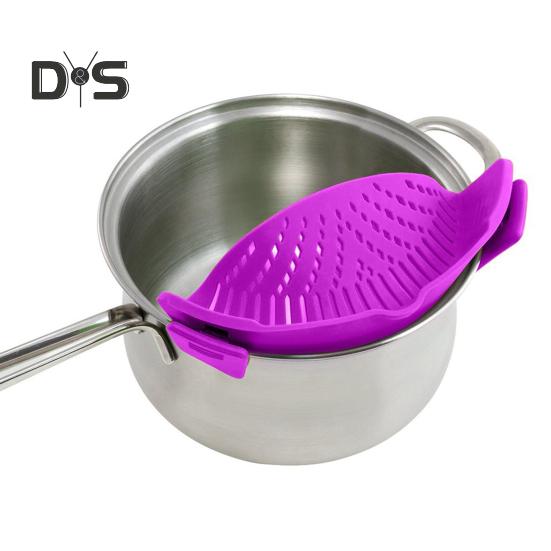 Фильтр для мойки Clip on Sink Dreiner Pan Pasta Dreiner Silicone Food Dreiner Anti Spill Drain Basket Universal Drailer для кухни, ресторана, пикника