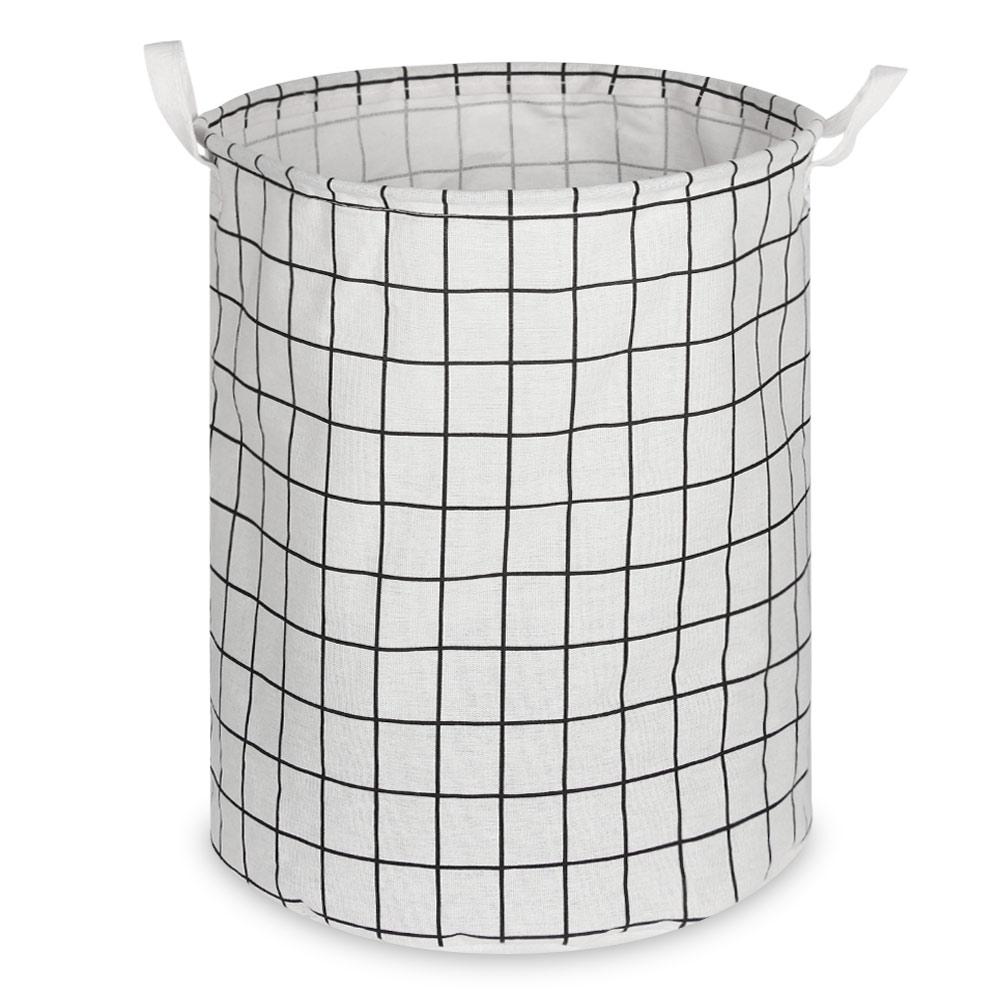 Modern Design Large Foldable Laundry Basket Storage Hamper Dirty Clothes Bag Bucket