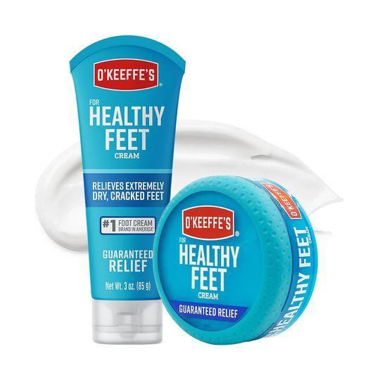O'Keeffe's Healthy Feet Foot Cream Jar (91g)/Tube (85g)