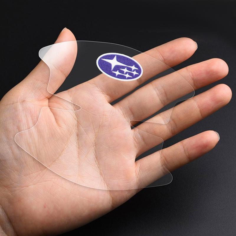 For Subaru Emblem STI Forester XV Outback Impreza Legacy WRX BRZ Tribeca Pvc Car Door Bowl Handle Decoration Stickers Decal Z9